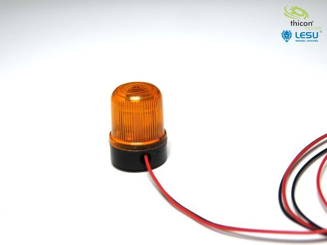 Rundumleuchte orange 1 Stück für Servokanal - thicon-models