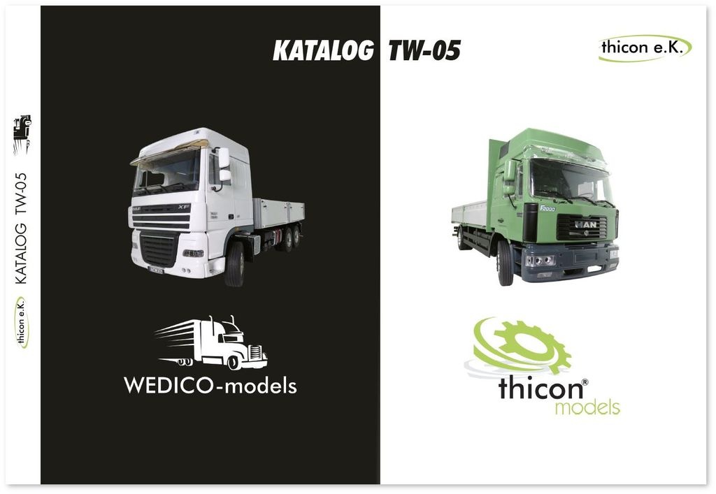 Catalog TW-05 thicon-models / WEDICO-models DE