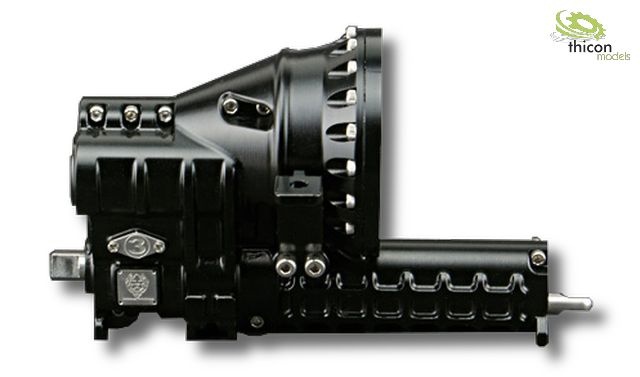 1:16 / 1:14 3-Gang-Getriebe Metall für 540er Motoren
