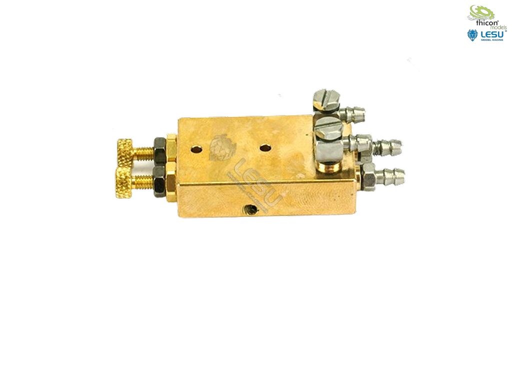 Hydraulic double pressure limiter valve DBV