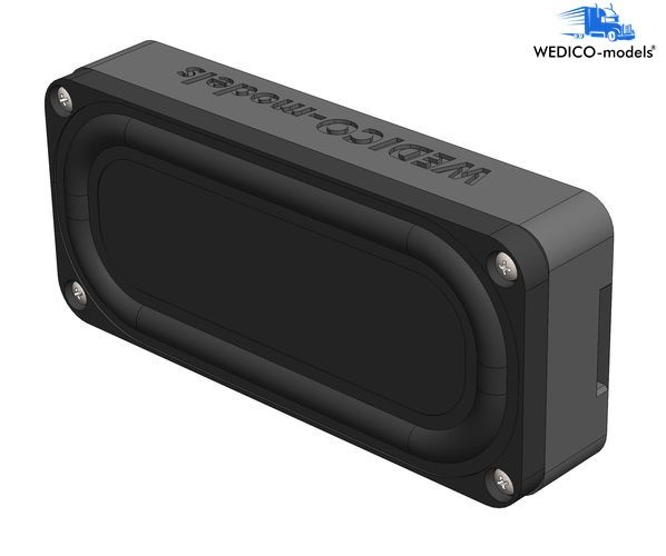 Soundbox 2 mit Lautsprecher 8 Ohm Visaton SC 4.9 FL