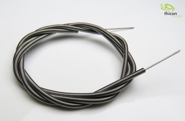 1:14 / 1:16 steel cable with jacket 100cm long for diff lock