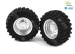 1:16 pair of tractor rims in front