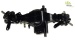 1:14 differential front axle lockable with through drive, Al