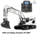 1:14 crawler excavator L945R RTR white ready to drive with P