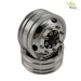 1:14 alloy wheels 6-hole oval front narrow for ball bearings