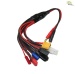 Battery charging cable 8in1