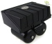 1:14 / 1:16 battery box with boilers made of aluminum black