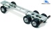 Prof.chassis 3-axle without Tank,rigid-