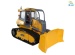 1:14 bulldozer A850 with winch, ARTR built, paint.