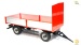 1:14 trailer 2-axle with flatbed